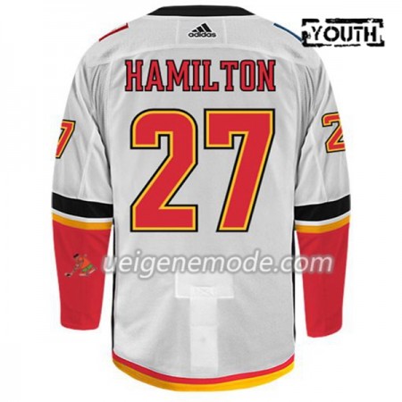 Kinder Eishockey Calgary Flames Trikot DOUGIE HAMILTON 27 Adidas Weiß Authentic